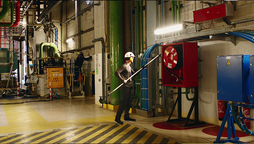 oms energie propreté salle des machines